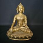 Medicijn boeddha beeld – brons – 25cm hoog – india, Ophalen of Verzenden, Nieuw