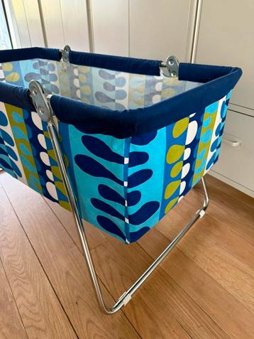 Vintage opklapbaar baby peuter bedje camping logeren beschikbaar voor biedingen