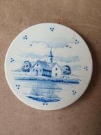 Rond wand tegel aardewerk Harlingen gesign., Ophalen