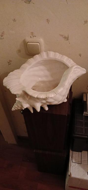 plantenbak in de vorm van een schelp € 15,00 beschikbaar voor biedingen