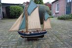 Zeilboot thonier vintage van hout, Hobby en Vrije tijd, Modelbouw | Boten en Schepen, Ophalen, Gebruikt, Overige merken