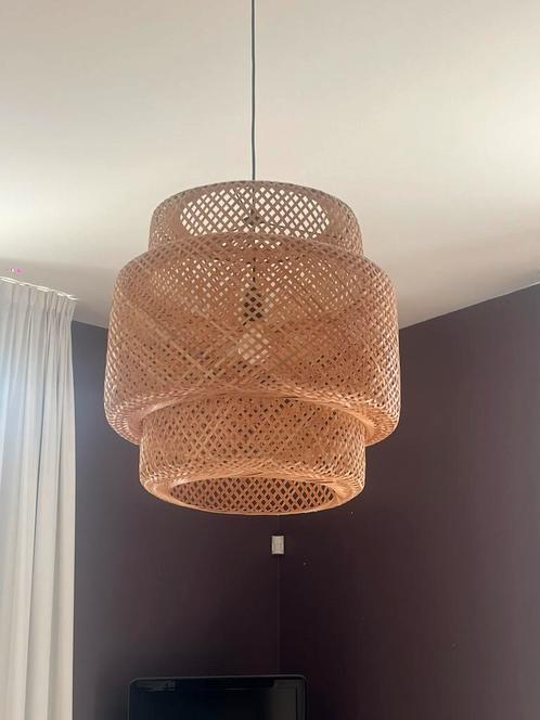 2 Ikea Sinnerlig hanglampen, Huis en Inrichting, Lampen | Hanglampen, Zo goed als nieuw, Minder dan 50 cm, Kunststof, Overige materialen