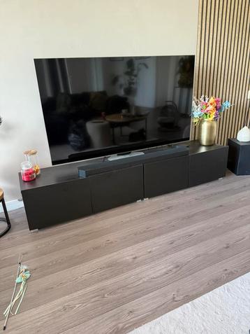 2 losse tv meubels 2x 100cm x 43 x 37