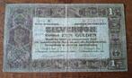 6) Zilverbon 1920 ( 03-1a) N 379321, Postzegels en Munten, Bankbiljetten | Nederland, Ophalen of Verzenden, 1 gulden, Los biljet
