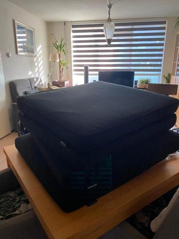 Madison Loungekussens 4  Zitkussens en 4  Rugkussens. Zwart beschikbaar voor biedingen