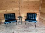 Twee Barcelona stoelen, Ophalen, Gebruikt, Twee