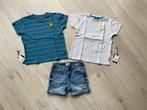 Tumble ‘n Dry jeans short en 2x t-shirt maat 104, Broek, Tumble 'n Dry, Ophalen of Verzenden, Zo goed als nieuw