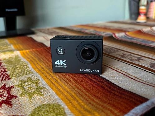 Akamduman Action camera 4K, Audio, Tv en Foto, Actiecamera's, Zo goed als nieuw, Overige merken, Ophalen of Verzenden
