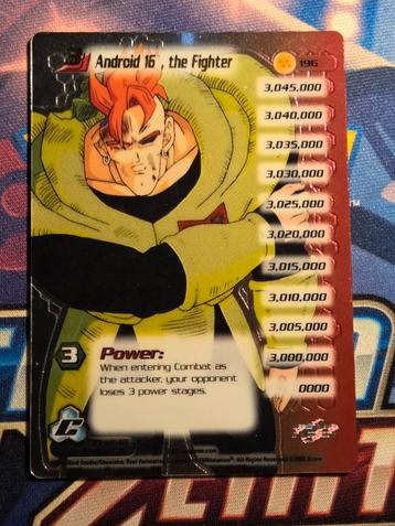 Android 16, The Fighter 196 Hi Tech Cell Saga - EXC beschikbaar voor biedingen