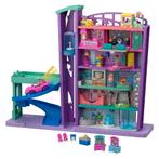 Polly Pocket Winkelcentrum, compleet met accessoires, Ophalen of Verzenden, Zo goed als nieuw, Poppenhuis