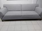 Lichtgrijs comfortabel bankstel in prima staat 230cm, Ophalen, Gebruikt, Driepersoons, 75 tot 100 cm