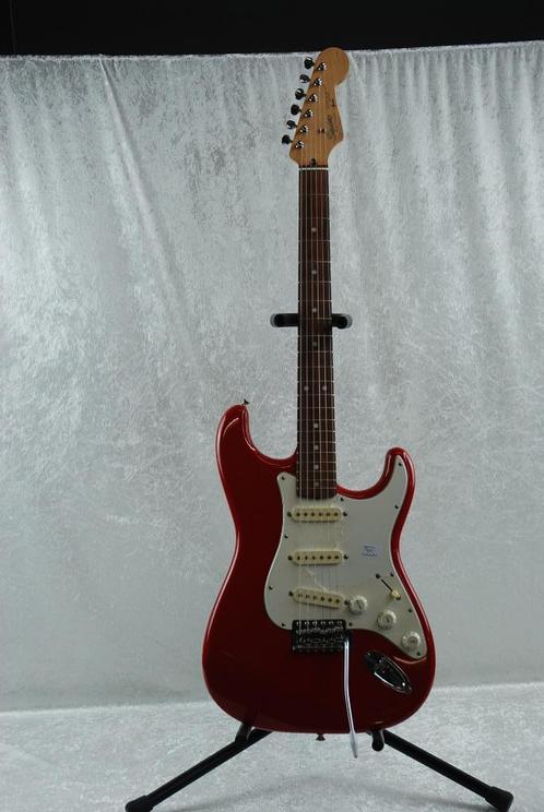 Squier Strat japan rood     <25250817>, Muziek en Instrumenten, Instrumenten | Onderdelen, Gebruikt, Elektrische gitaar, Ophalen of Verzenden