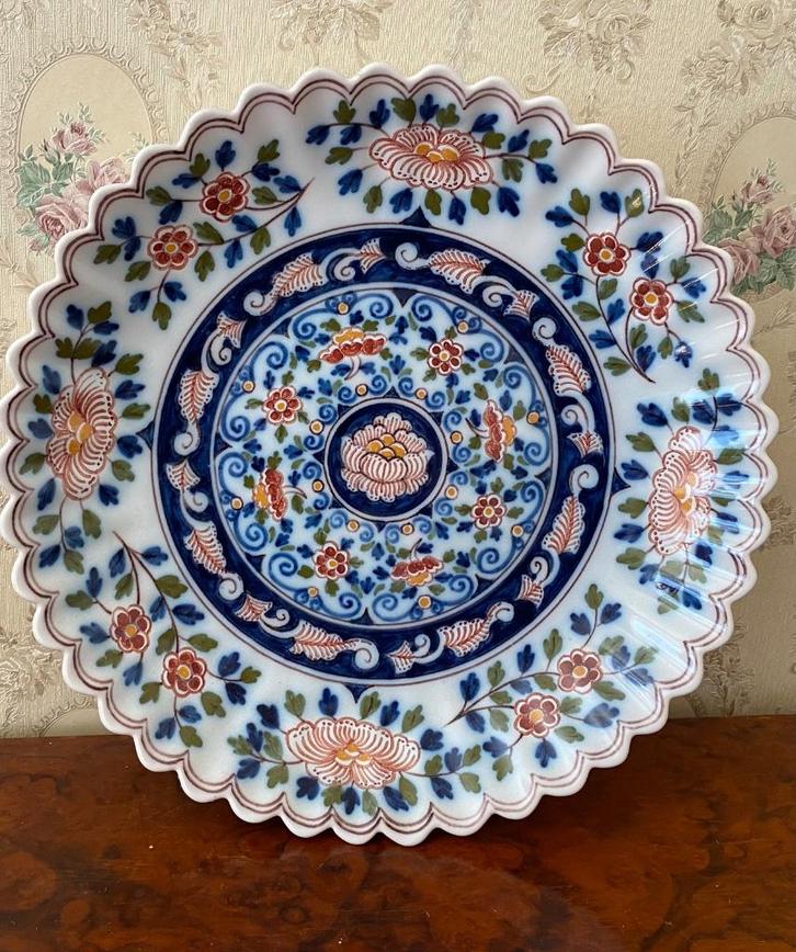 Makkum wandbord 1996 met certificaat, Antiek en Kunst, Curiosa en Brocante, Ophalen