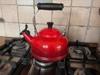 Le Creuset fluitketel, Koekenpan of Braadpan, Ophalen of Verzenden, Zo goed als nieuw, Gietijzer