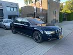 Audi A8 3.0 TDI quattro Lang Pro Line Trekhaak Matrix Airco, 15 km/l, Gebruikt, 1865 kg, Blauw