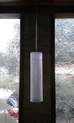 Lange ranke moderne grote glazen hanglamp, Ophalen of Verzenden, Nieuw, Glas, Minder dan 50 cm