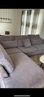 Ribstof bankstel, Huis en Inrichting, Ophalen, Zo goed als nieuw