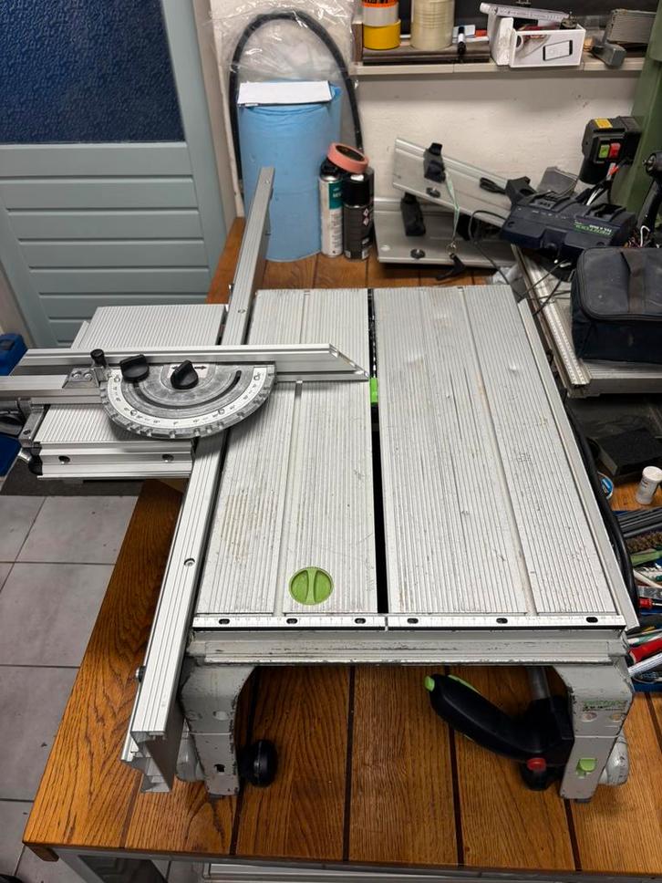 Festool CS50, Doe-het-zelf en Verbouw, Gereedschap | Zaagmachines, Afkortzaag, 1200 watt of meer, 30 tot 70 mm, Ophalen