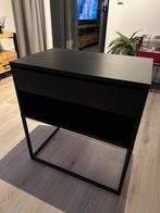 Nachtkastje, Huis en Inrichting, Tafels | Sidetables, Ophalen, 50 tot 100 cm, Rond, Zo goed als nieuw