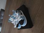 Jordan 1 Mid Ice Blue/Black-Sail-White (644507 401, Ophalen of Verzenden, Zo goed als nieuw, Jongetje of Meisje, Schoentjes