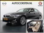 BMW 3-serie 330e 293PK Autom.8 Leder+Verwarmd+Elektr. Apple, Auto's, Automaat, Gebruikt, 4 cilinders, Zwart