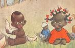 kindertjes black americana meloen delen humor Lewin illustr., Verzenden, Voor 1920, Gelopen, Overige thema's