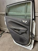 Ford fiesta (2013) - Frozen white - LINKS ACHTER portier, Auto-onderdelen, Carrosserie en Plaatwerk, Ophalen, Gebruikt, Deur, Links