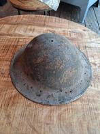 Ww2 UK engels helm met werk, Verzamelen, Militaria | Tweede Wereldoorlog, ., Ophalen of Verzenden, ., Engeland