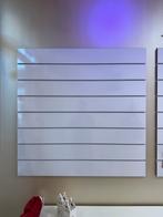 3 keer Slatwall paneel wit 120x120cm - Zo goed als nieuw !, Ophalen