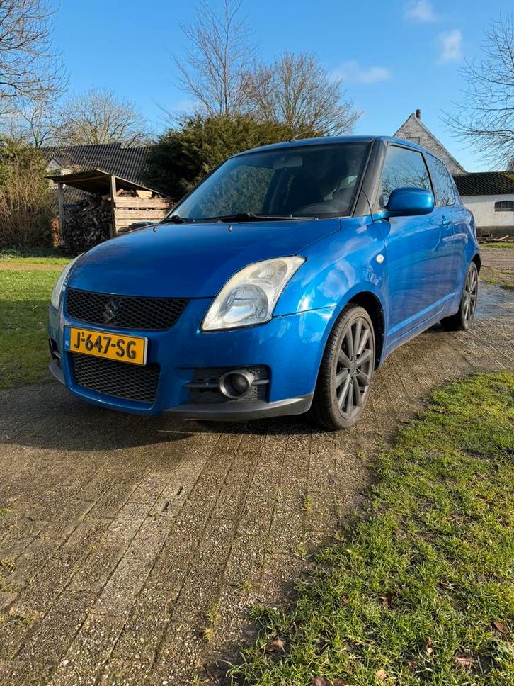 Suzuki Swift 1.6 3D Sport 2010 Blauw, Auto's, Suzuki, Particulier, Swift, Benzine, E, Hatchback, Handgeschakeld, Geïmporteerd