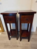 2 mooie teakhouten kastjes, Huis en Inrichting, Ophalen, Gebruikt