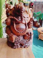 Indonesische Garuda Ganesha gemaakt van zwaar massief hout, Ophalen of Verzenden