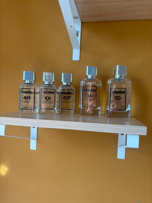 Louche parfum 5 stuks, Sieraden, Tassen en Uiterlijk, Uiterlijk | Parfum, Zo goed als nieuw, Ophalen of Verzenden