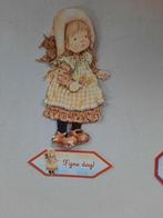 3d plaatje..kant en klaar Sarah Kay a 0,30, Hobby en Vrije tijd, Kaarten | Zelf maken, Ophalen of Verzenden, Nieuw, Knipvel