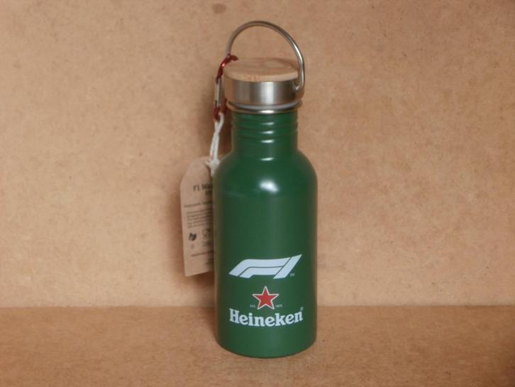 Heineken bier flesje drinkfles waterfles F1 bidon fles 500ml, Verzamelen, Biermerken, Nieuw, Flesje(s), Heineken, Ophalen of Verzenden