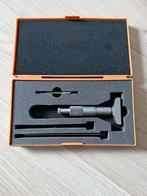 Mitutoyo Dieptemeter 0-75mm, Ophalen of Verzenden, Gebruikt, Overige meters