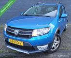 Dacia Sandero 0.9 TCe Stepway Lauréate, Auto's, Dacia, Voorwielaandrijving, Gebruikt, Blauw, Bedrijf
