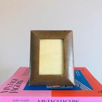 Oud Frans lederen fotolijstje, Audio, Tv en Foto, Fotografie | Fotolijsten, *, Gebruikt, Verzenden, *