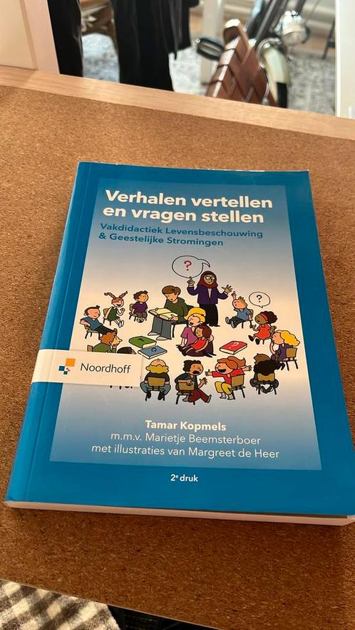 Tamar Kopmels - Verhalen vertellen en vragen stellen, Boeken, Schoolboeken, Zo goed als nieuw, Nederlands, Ophalen of Verzenden