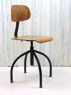 Spindel tekenstoel werkplaatskruk, Ophalen, Gaming bureaustoel, Gebruikt, Beige