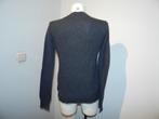 Burberry grijze gebreide v hals trui oa wol cashmere ect S/M, Verzenden, Burberry, Maat 36 (S), Grijs