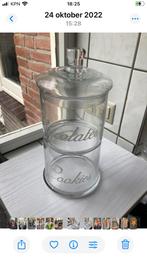 Glazen stapelpot voor koekjes en chocolade, Ophalen, Zo goed als nieuw