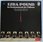 LP - Ezra Pound - Le Testament de Villon - ASKO-ensemble, Gebruikt, Verzenden, Overige typen, 12 inch