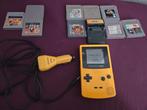 Nintendo gameboy color geel + aantal spellen pokémon mario, Spelcomputers en Games, Spelcomputers | Nintendo Game Boy, Ophalen of Verzenden