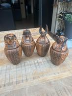 Complete set Egyptische canopen vazen, Ophalen of Verzenden