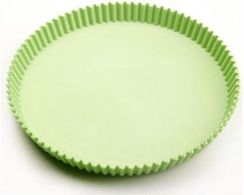 Point-Virgule geribd ø21,5 cm groen (Bakvorm) *Nieuw*, Huis en Inrichting, Keuken | Tupperware, Nieuw, Groen, Ophalen of Verzenden