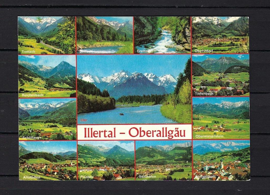 145 Duitsland, Illertal - Oberallgäu, Ophalen of Verzenden, 1980 tot heden, Ongelopen, Duitsland