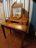 Eiken kaptafel, Huis en Inrichting, Tafels | Kaptafels, Ophalen, Gebruikt, Klassiek, 50 tot 100 cm