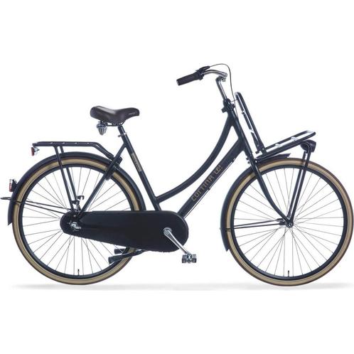 Cortina U4 Transport Dames Jet Black Matt 57cm 2021, Fietsen en Brommers, Fietsen | Dames | Damesfietsen, Nieuw, Overige merken