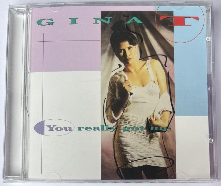 Gina T CD You Really Got Me, Cd's en Dvd's, Cd's | Pop, Zo goed als nieuw, 1980 tot 2000, Verzenden